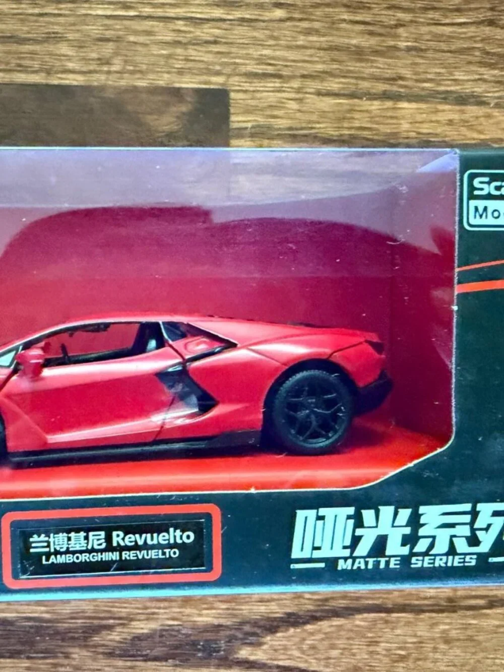 MAKEDA Lamborghini Revuelto Red Matte 1:36 Diecast Model Car